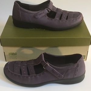 *NIB* Hotter "Tiffany" Leather Sandal Purple Size 9 US 41 EU